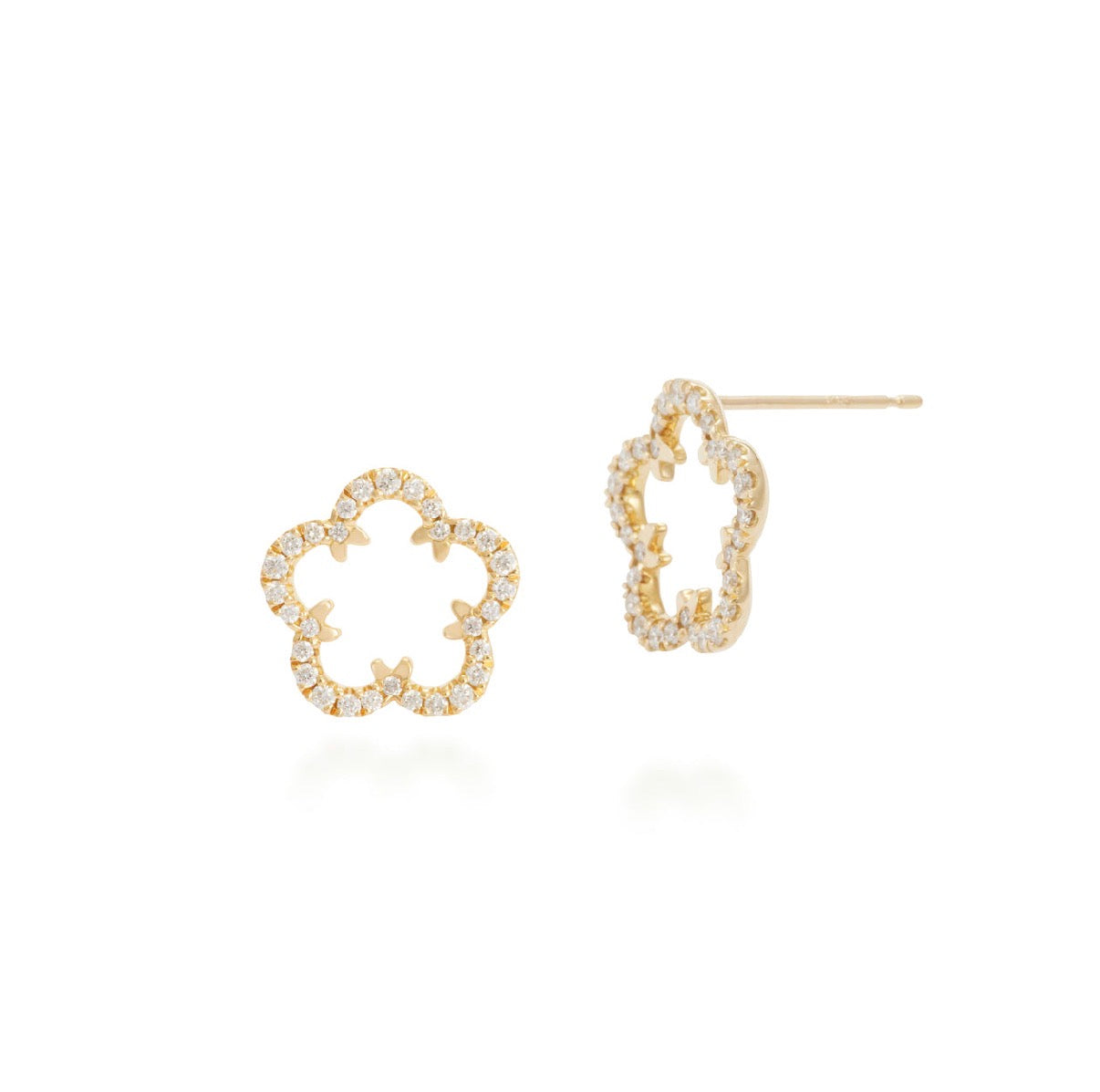 桔梗紋ミニピアス – ECRETTE