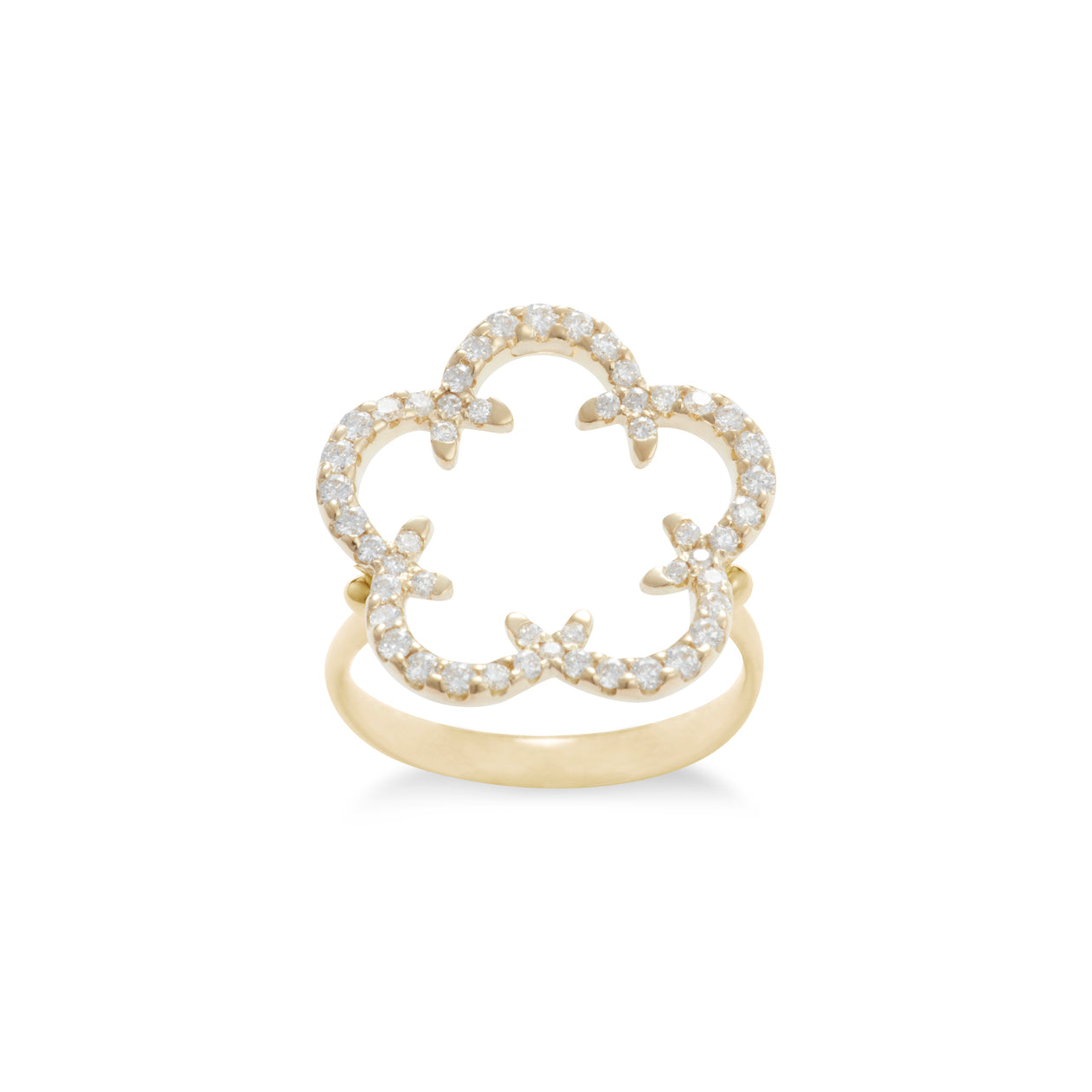 桔梗紋リング (Kikyo Crest ring K18YG) – ECRETTE 桔梗紋リング (Kikyo Crest ring K18YG) – ECRETTE