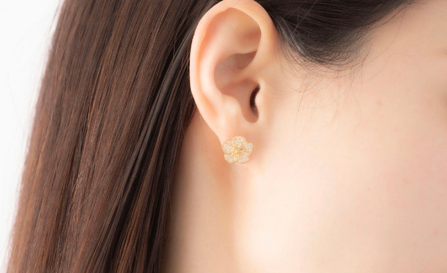 梅ピアス ・イヤリング – ECRETTE