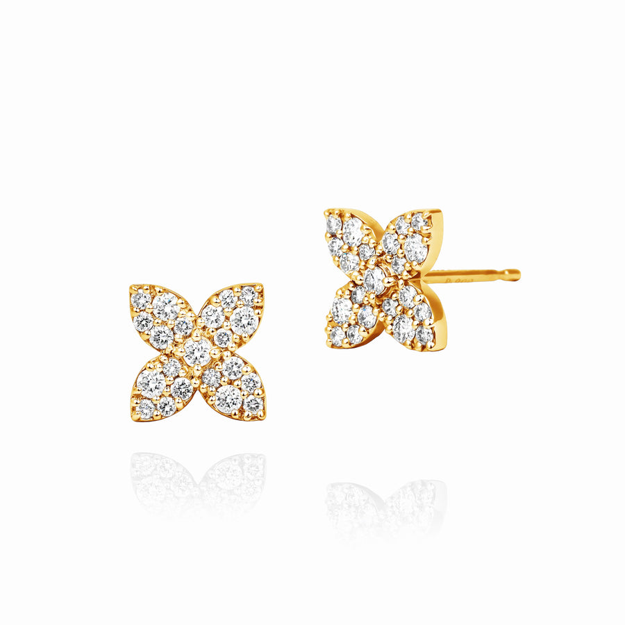 紫陽花ミニピアス・イヤリング – ECRETTE