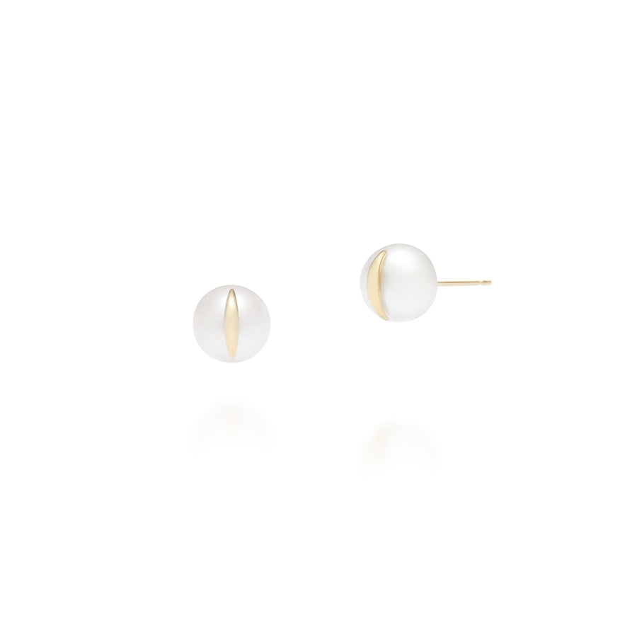 アコヤパールピアス　 (Akoya Pearls pierced earrings K18YG)